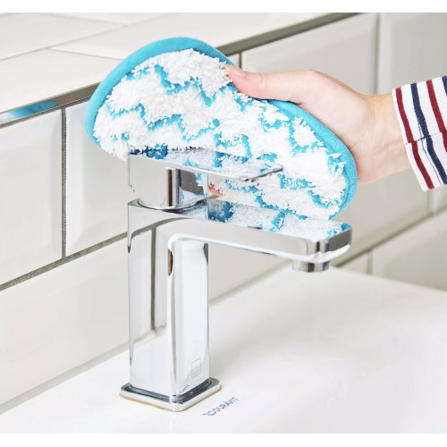 Minky M-Cloth Anti Bacterial Bathroom Cleaning Pad антибактериальный пад для уборки ванной комнаты